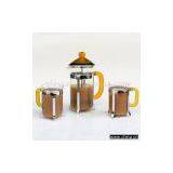 Sell Glass French Press for Coffee or Tea With 2 Mugs Set thumbnail-1
