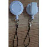 Badge Holder Type Factory Direct Cheap Plastic Suqare Retractable Name Badge Holder Yoyo Pull Reel With Alligator Clip thumbnail-2