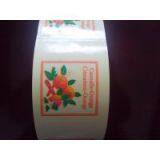 Transparent Cannelle Orange Cosmetic Bottle Labels in Rolls thumbnail-1