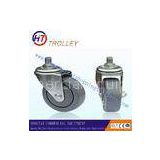 Light Duty Supermarket Shopping Trolley Spare Parts 75 mm 3\