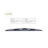 Universal Front Windscreen Wipers Blades Black For U-HOOK Arm