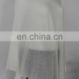 V-neck Summer Wearing Women Merino Wool Acrylic Nylon Blend Ponsho Wraps thumbnail-5