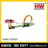 New Design Plastic Pull Back Racing Car the Railway Toy With a Toy Car thumbnail-1