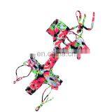 Wholesale No Moq Green Beach Open Beautiful Printed Woman Saxi Bikini thumbnail-4