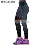 Women Dylan Superman's Symbol Printing Digital Printing Sexy Tight Breathable Sports Trousers thumbnail-3