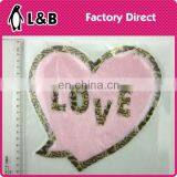 Wholesale Heart Shaped Hot Fix Motif for Children Clothing thumbnail-1