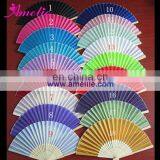 Recuerdos de Boda Wedding Favors Bomboniere Matrimonio Personalized Printed Logo Wedding Hand Craft Fans thumbnail-5