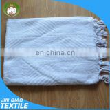Wholesale 100% cotton jacquard hajj towels custom high quality haji towel