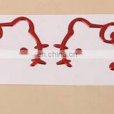 Hot Sale and High Quality Red/golden/silvery 3D Cartoon Character Car Body Stickers,gold Car Stickers,3M Sticker for Cars Decora