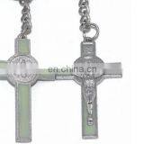 Jesus Metal Cross Keychain thumbnail-2