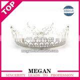 Princess Rhinestone Tiara Beauty Pageant Crowns Bride Jewelry Hair Accessories Tiara thumbnail-5