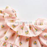 2020 Full Sleeve Children Clothing Spring Autumn Button Baby Flowers Girl Romper thumbnail-6