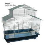 Wholesale Wrought Portable Chinese Large Aluminium Stainless Steel Iron Bird Parrot Cage thumbnail-4