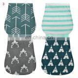 Organic Cotton Bamboo Flannel Muslin Bib Baby Burp Cloth for Babies thumbnail-3