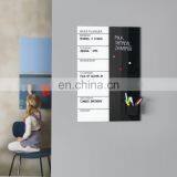 Low Price Magnetic Flexible Planner Glass Recordable Message Whiteboard thumbnail-4
