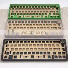 Gaojie Custom CNC Machining Frosted Polycarb Sandblasted Brass Weight Keyboard Rapid Prototyping