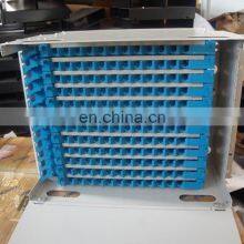 ODF 144 Port Fiber Optic Patch Panel Modulized Splice Tray 19 Inch Rack Mounted ODF thumbnail-2