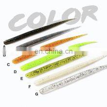 140mm 3.8g 8pcs/bag Wholesale Big Fishing Worms Texas Baits Soft Plastic Bass Fishing Lure thumbnail-4