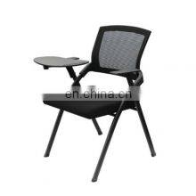 2021 Factory Manufacturer High Quality Cheap Price Foldable Conference Chair Desk Writing Training Office Chair With Desk thumbnail-3