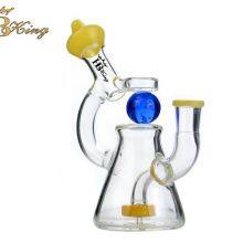 KR175 6 Inch Microscope Bongs With Glow in the Dark Spin Ball thumbnail-1