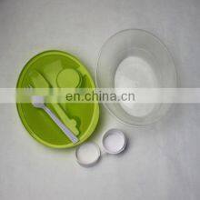 Custom Plastic Salad Container With Fork and Sauce Box thumbnail-5