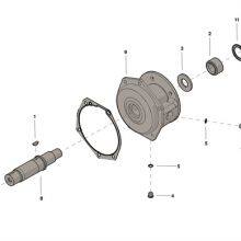 QSK19 diesel pump drive DP4701-01