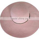 China Hot Sale Ladies Fashion Straw Wholesale Straw Floppy Hats thumbnail-2