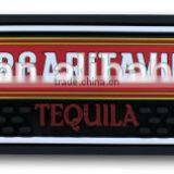 Personalized Advertising Log Soft Pvc Bar Counter Mat Drip Black Pad thumbnail-5