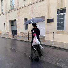 2025 Spring/Summer New Sweet Lace Splice Mid-Length Camisole Dress, Vacation Style Irregular Dress thumbnail-3