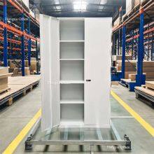 HN-9WH Heavy Duty Steel Wardrobe, 2 Door Steel Locker, Impact-resistant & Fast Assembly Design for Warehouse Office, KD Structure-China Supplier thumbnail-1