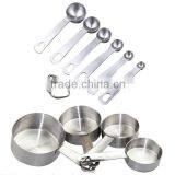 Premium Stainless Steel Stackable Baking Set Measuring Cups and Spoons Quality Choice