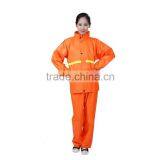 Orange Luminous Suit Thick Waterproof Safety Riding Raincoat thumbnail-2