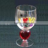 Fashion fruit juice glass/drinking glass cup