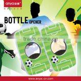 D531 Football Court Open Beer Bottle With Fridge Magnet Opener Bottle Opener Keychain thumbnail-1