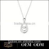 Classic Heart Rose Gold Wholesale Essential Oil Diffuser Necklace thumbnail-2