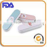 Customized Metal Tin Pencil Box With Zipper