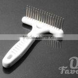 High Quality Pet Grooming Dog Mental Hair Comb thumbnail-6