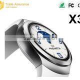 2016 X3 Sim Card Smart Watch 3g Round Smart Watch MTK 6572 Watch Mobile Lowest Price thumbnail-6