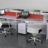 Modern Workstation Office Cubicle, 4 Seat Office Cubicle ( SZ-W055) thumbnail-4