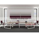 Curved Office Desk, 120 Degree Combination Desk thumbnail-4