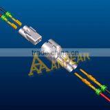 2 Pin Waterproof Plastic Electronic Wire to Wire Connector thumbnail-1