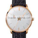 High Quality Genuine Leather Quartz Fashion Watch for Men