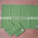 Waffle Weave Cotton Dyed Kitchen Towel thumbnail-1