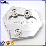 BJ-SSE-YA004 6061 Aftermarket CNC Aluminum Motorcycle Kickstand Pad for Yamaha MT09 2014-2015 thumbnail-1