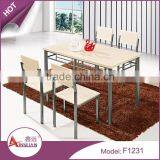 Foshan Imported Custom Sizes Cheap Price Rustic Dinner Table Set no Scratch 4 Seater Wood Dining Table Quality Choice thumbnail-2