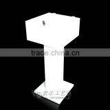 Factory Hot Sale Black Donation Box With Lock , Professional Acrylic Donation Box thumbnail-2