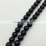 Wholesale Natural Black Tourmaline Round Beads 4-10 mm Gemstone Loose Beads thumbnail-3