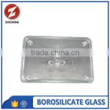 heat resistant clear frost glass lamp cover for sale