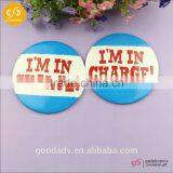 2016 New Design Cheap School Badge Logo Custom Pin Button Badge thumbnail-1