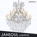 41 lights long maria theresa crystal chandelier parts with lampshade